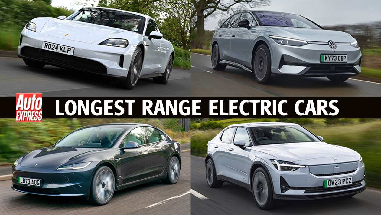 Top 10 longest range electric cars on sale 2024 Auto Express